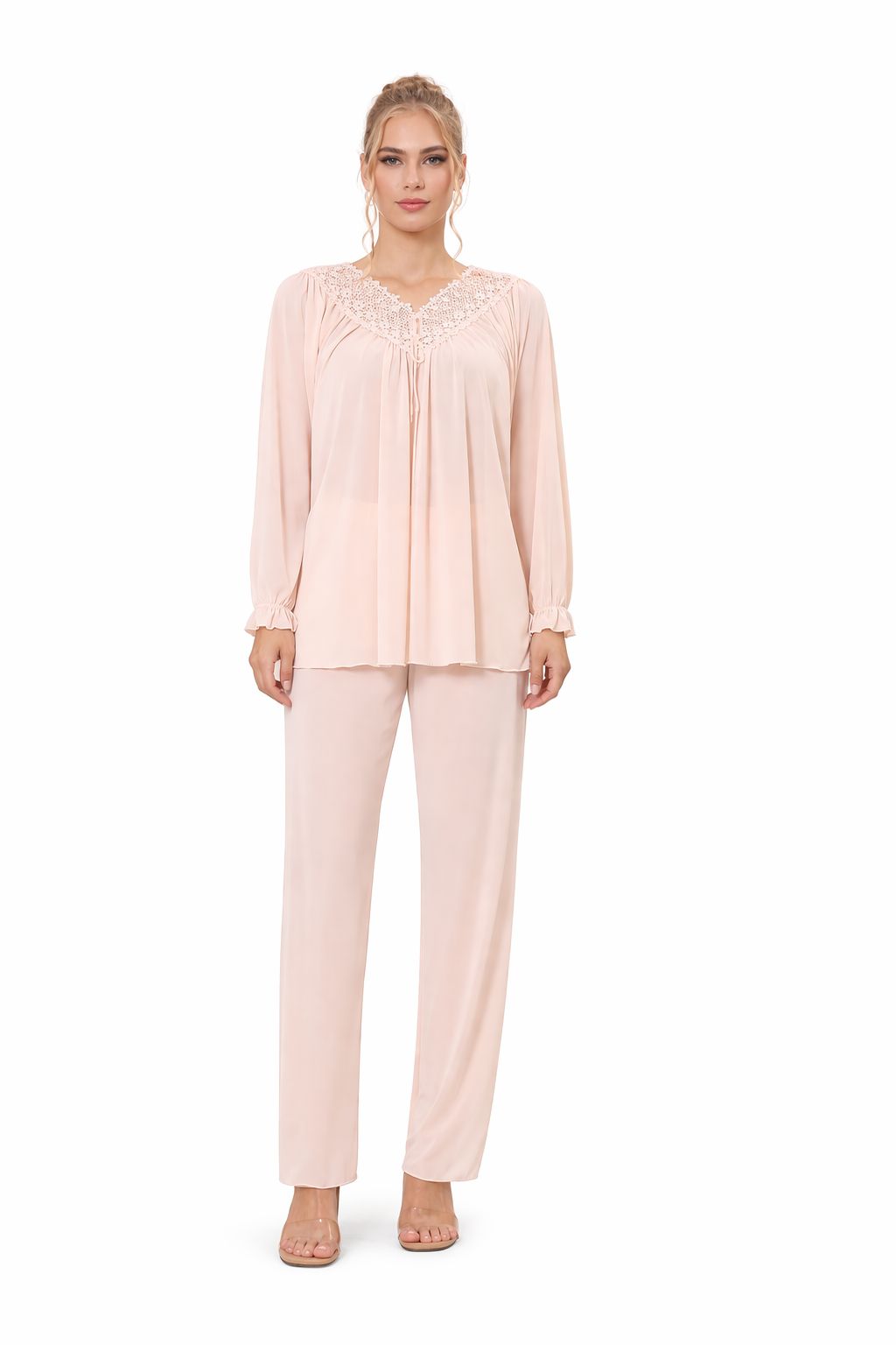 Blush Velvet Set